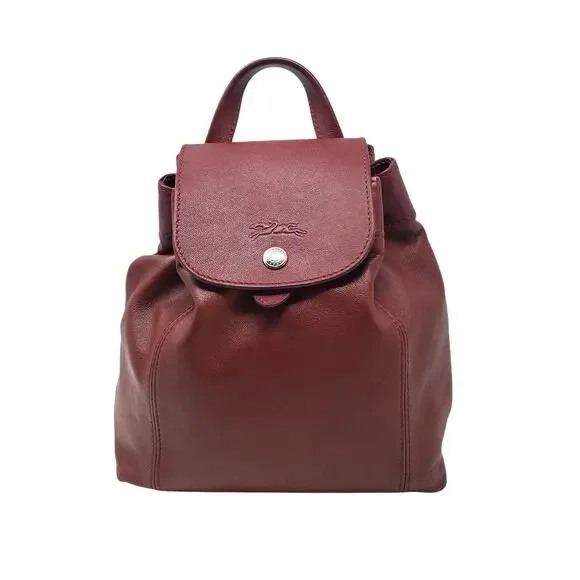 Longchamp | Bags | Longchamp Le Pliage Cuir Mini Xs Backpack  display picture 3